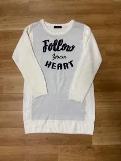 《Lovetoxic》160cm ニットワンピースラブトキシックロングワンピース