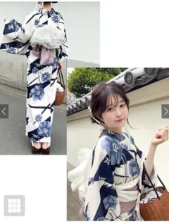 グレイルGRL　花柄浴衣セット gi1527