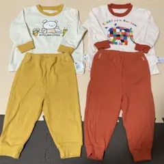UNIQLO ベビー 長袖パジャマ 2点セット サイズ80