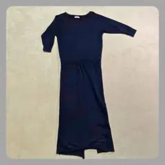 UNITED ARROWS ユナイテッドアローズ ロングワンピース 裾スリット