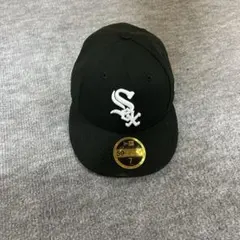 New Era 59FIFTY ブラックキャップ サイズ7