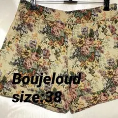 Boujeloud 花柄 ショートパンツ 38 ☆NO.9