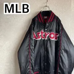 MLB ナイロン ヒューストン アストロズ スタジアムジャケット ビッグロゴのサムネイル