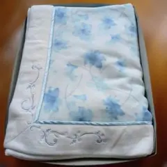 京都西川 綿100%毛布 140cm×200cmのサムネイル