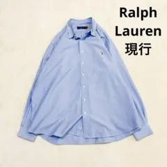 極美品 ラルフローレン 現行 オックスフォード ボタンダウンシャツ XXL