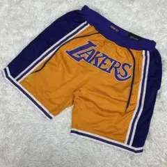 JUST DON LAKERS メッシュ ショーツ Mサイズ - メルカリ