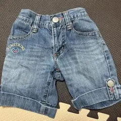 sometaing edwin ショートデニムパンツ 140