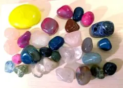 多色石ガラスセット　おしゃれ　オブジェ　水槽デザイン　ガーデニング