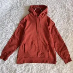 コムサイズム COMME CA ISM プルオーバー パーカー オレンジ L