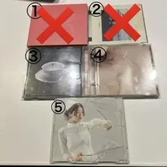 椎名林檎【1枚ずつの販売も可能】 シングル・アルバムCD 5枚セット