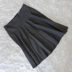 『ジョルジョグラッティ』 (I:46) ウールブレンドフレアスカート グレー