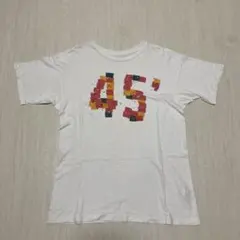 45rpm Tシャツ サイズ4 L-XL ペイントあり 日本製