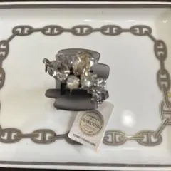 新品　ComplexBiz Swarovski クリスタル ヘアクリップのサムネイル