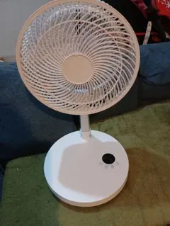 ニトリ 25cm DCタイプコードレス コンパクト収納扇風機 WH - メルカリ