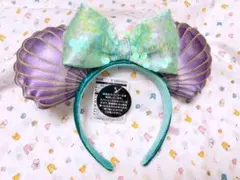 ★ディズニーリゾート リトルマーメイド アリエル カチューシャ★㊷ 耳付き