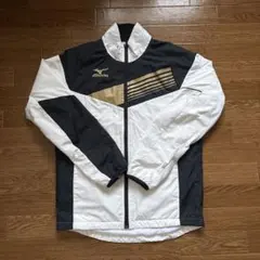 Mizunoジャケット S ホワイト/ブラック
