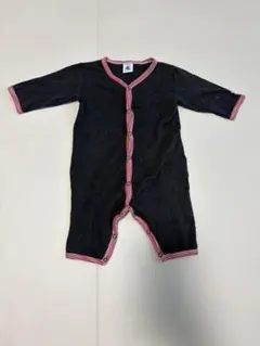 PETIT BATEAU ロンパース ブラックのサムネイル