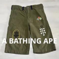A BATHING APE ワッペンパンツ 130cmのサムネイル