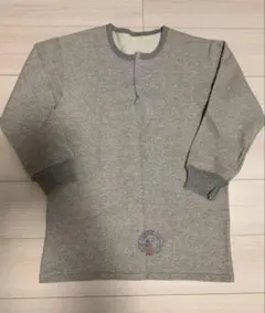 1960s デットストック フランス製 ヘンリーネック スウェット カットソー