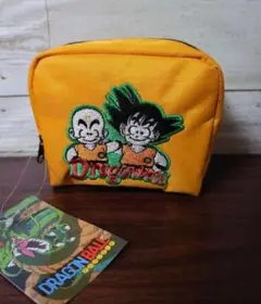 ドラゴンボール ポーチ 刺繍ポーチ 悟空とクリリン