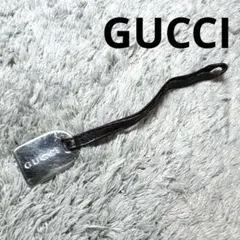 GUCCI グッチ チャーム バッグチャーム シルバー レザー