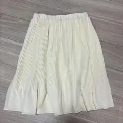 ミッシェルクラン　シフォンプリーツスカート　リバーシブル