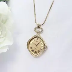 SEIKO セイコー ペンダントウォッチ ネックレス 時計 ヴィンテージ