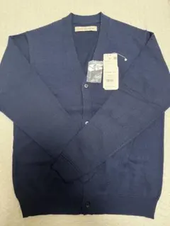 NANO universe カーディガン ネイビー S