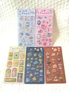 【正規品】 喫茶アラモード きゅるるんシール 5点セット