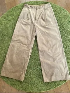 LILASIC パンツ　ベロア調