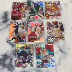 ラウンドワン ワンピース カードゲーム プロモ ルフィ ゾロ ナミ ニコ