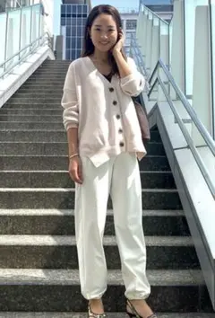 【新品・未使用】stunning lure スラブフェザーカーディガン フェザーチュールカーディガン | STUNNING LURE | STUNNING LURE