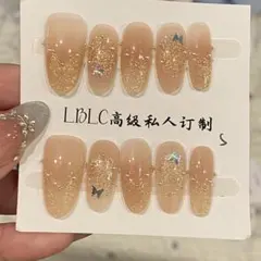 LBLC グリッターネイルチップ Sサイズ