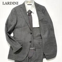 【タグ付☆極美品】LARDINI セットアップ ブートニエール グレー 46のサムネイル
