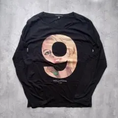 【HOLLYWOOD MADE】ブラックロングTシャツ Sサイズのサムネイル