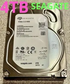 Seagate Video 3.5 HDD 4TB SATA 動作確認済み