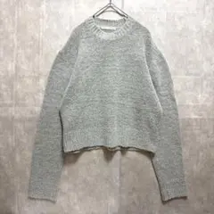 【イーハイフンワールドギャラリー】 ニット セーター グレー (F) 長袖