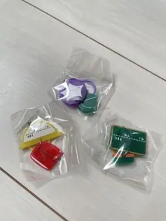 わたしのもちもの　学校めじるしチャーム　３個セット　ガチャ