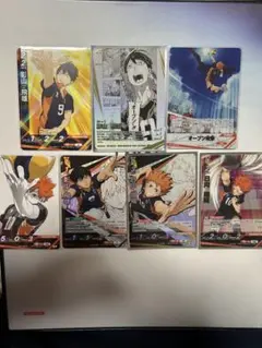 ハイキュー!!バボカ!!烏野高校 SPカード含 7枚セット