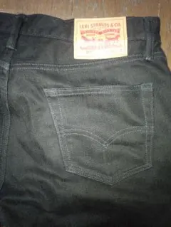 LEVI'S 511 ブラックデニム W34 L32 裏起毛❗❗