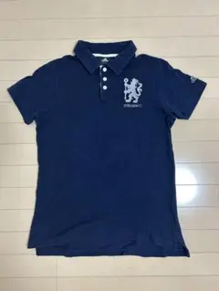 【入手困難】チェルシーFC ユニフォーム ポロシャツ　ビンテージ 古着　L 入手困難】チェルシーFC ユニフォーム ポロシャツ ビンテージ 古着 L