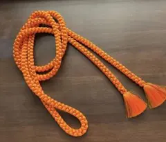 帯締め オレンジ