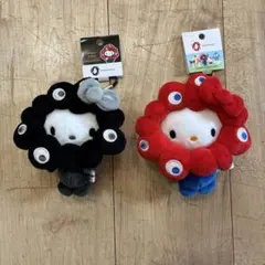 ハローキティ ミャクミャク ぬいぐるみ マスコット 2種セット - メルカリ