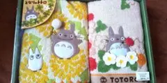 【新品未使用】トトロ ウォッシュタオル ２枚セット