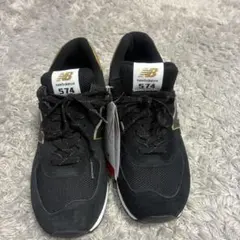 新品タグ付 27cm ニューバランス ML574UB2 旧モデルブラックゴールド