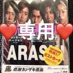 ❤️嵐　感謝カンゲキ雨嵐　(未開封)