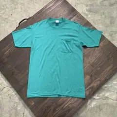 8SM1 JERZEES 90’s ポケットTシャツ　USA製　ヴィンテージ古着