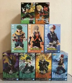 僕のヒーローアカデミア　プライズフィギュア　9点セット