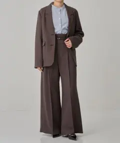 FRAY I.D ツイルショートジャケット＆スーパーハイウエストパンツ