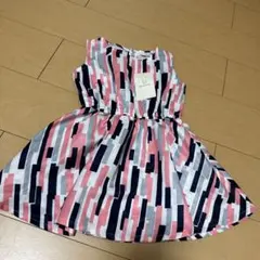 branshes ストライプ ノースリーブワンピース 100cm